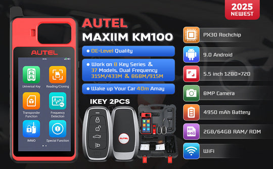 Autel MaxiIM KM100 Vehicle Supported List