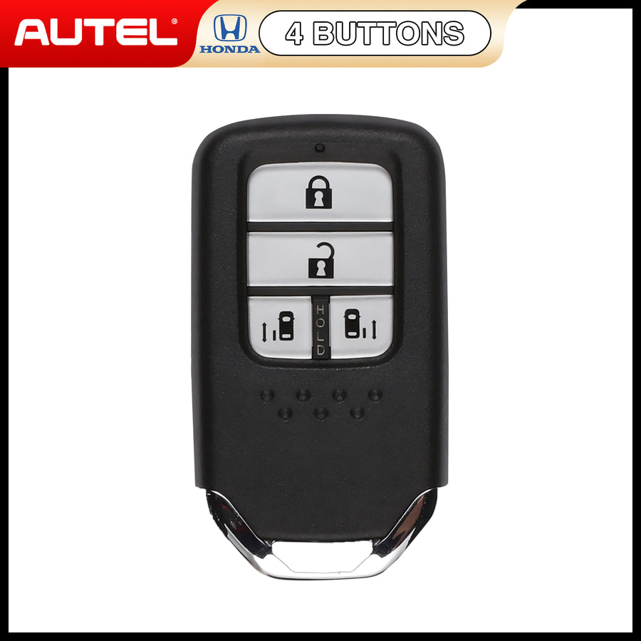 Autel IKEY IKEYHD4S Programmable 4-Button Key for Honda,Work with Autel KM100