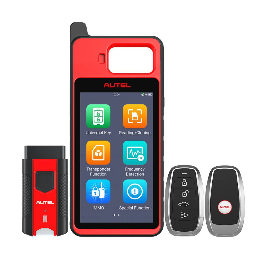 Autel MaxiIM KM100 Key Fob Programming Immobilizer Tool, 60S Key Generation and IMMO Learning, Chip Read/Write /Cloning