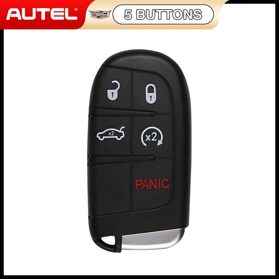 Autel  IKEYCR5TPR Programmable 5-button Chrysler Dodge IKEY,Program with KM100