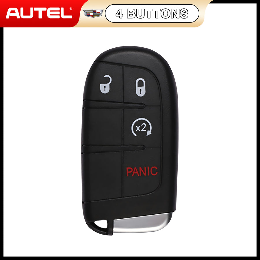 Autel IKEYCR4PR Programmable 4-button Chrysler Dodge IKEY,Work with KM100