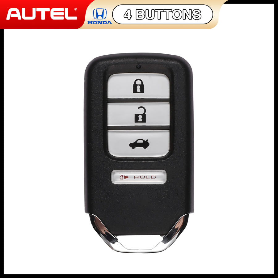 Autel IKEY IKEYHD4TP Programmable Smart Key for  Honda,4 Buttons&Work with Autel KM100