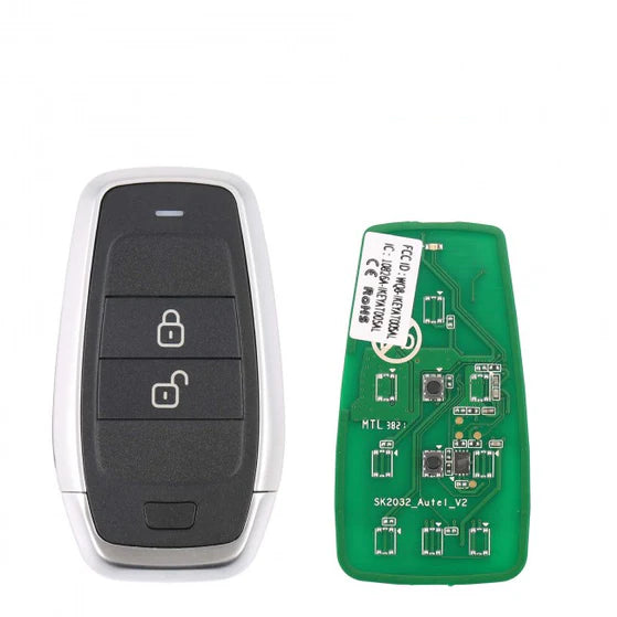 Autel IKEYAT2 Universal Programmable Smart Key 2-button, Program with KM100