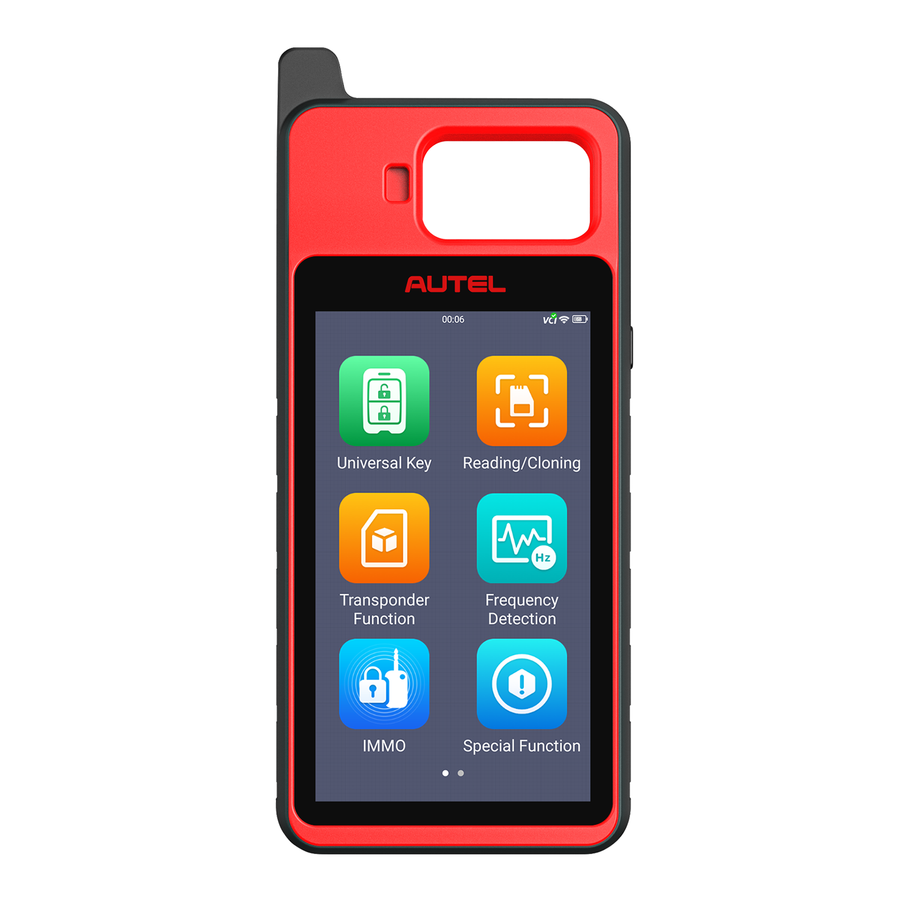 Autel MaxiIM KM100 Key Fob Programming Immobilizer Tool, Same as KM100E/KM100X, 60S Key Generation and IMMO Learning, Chip Read/Write /Cloning, Get A Free OTOFIX Watch