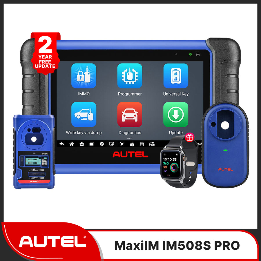 [2 Years Update]Autel Scanner MaxiIM IM508S PRO, 2025 Newest Automotive Diagnostics Scan Tool with 40+ Services, OE-Level All Systems Diagnostics, 3000+ Bidirectional, Auto Scan 2.0