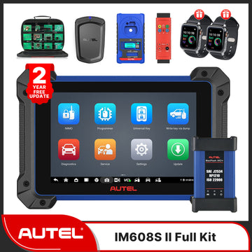 [2-Year Free Update]2025 Autel MaxiIM IM608S II Key Fob Programming  Full Kit, Top IMMO, Same as IM608 PRO II, Support All Key Lost,Free Gift OTOFIX Watch*2