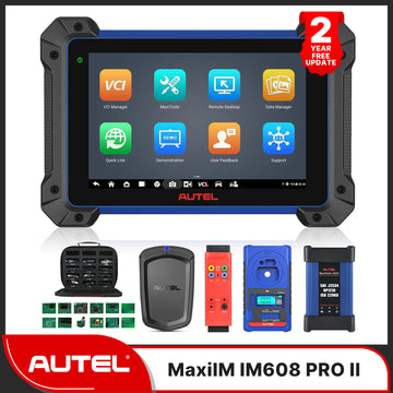 [2-Year Free Update]Autel MaxiIM IM608 PRO II Scanner for Car IMMO Key Fob Programming Tool with XP400Pro Chip Programmer, J2534 ECU Programmer, All System Diagnostics, CAN FD& DOIP, Get 2 Free OTOFIX Watches