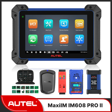 [2-Year Free Update]Autel MaxiIM IM608 PRO II Scanner for Car IMMO Key Fob Programming Tool with XP400Pro Chip Programmer, J2534 ECU Programmer, All System Diagnostics, CAN FD& DOIP, Get 2 Free OTOFIX Watches