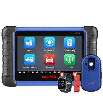 Autel MaxiIM IM508S Automotive Key Programming Tool with XP200, 28+ Services,OE-Level Diagnostics, Bidirectional & Active Test, IMMO ECU Reset/Adaptation,Get Free A OTOFIX Watch&GBOX3