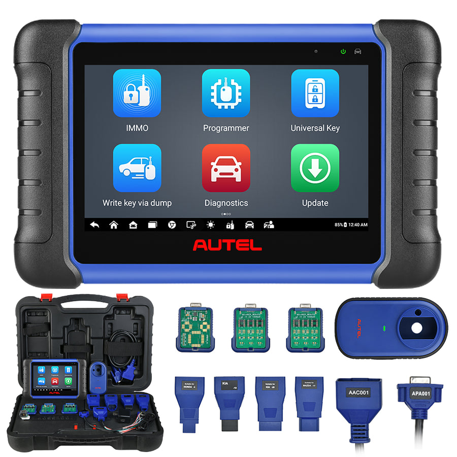 Autel MaxiIM IM508S Automotive Key Programming Tool with XP200, 28+ Services,OE-Level Diagnostics, Bidirectional & Active Test, IMMO ECU Reset/Adaptation,Get Free A OTOFIX Watch&GBOX3