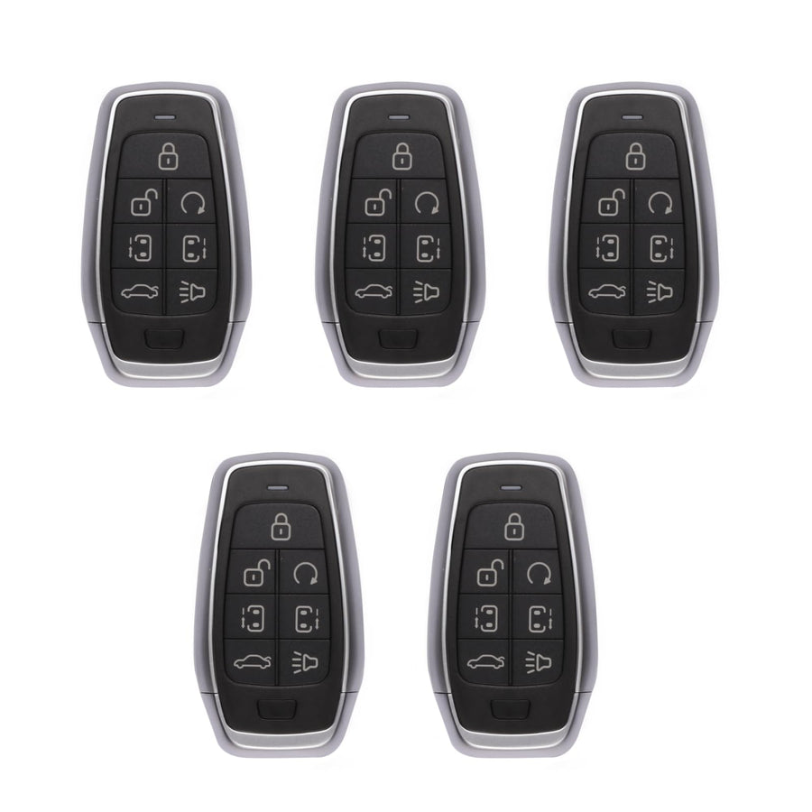 AUTEL IKEYAT007AL 7-Button Key,Universal Car Key Work with Autel KM100 IM508S