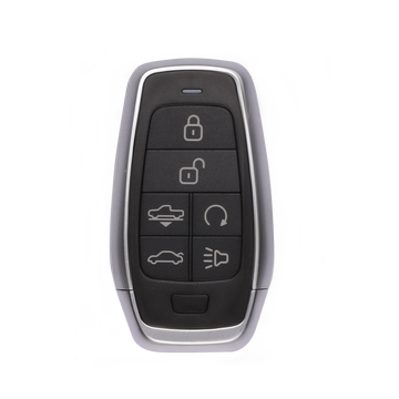 AUTEL IKEYAT6TPRA 6-Button Key,Universal Car Key,Air Suspension&Remote Start Fuction Included